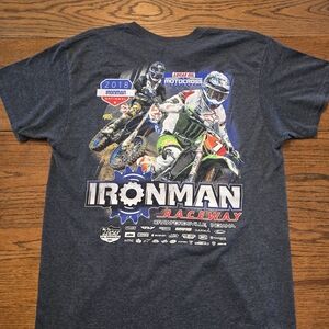 2018 Ironman Raceway Motocross Shirt Lucas Oil Ironman National Racing